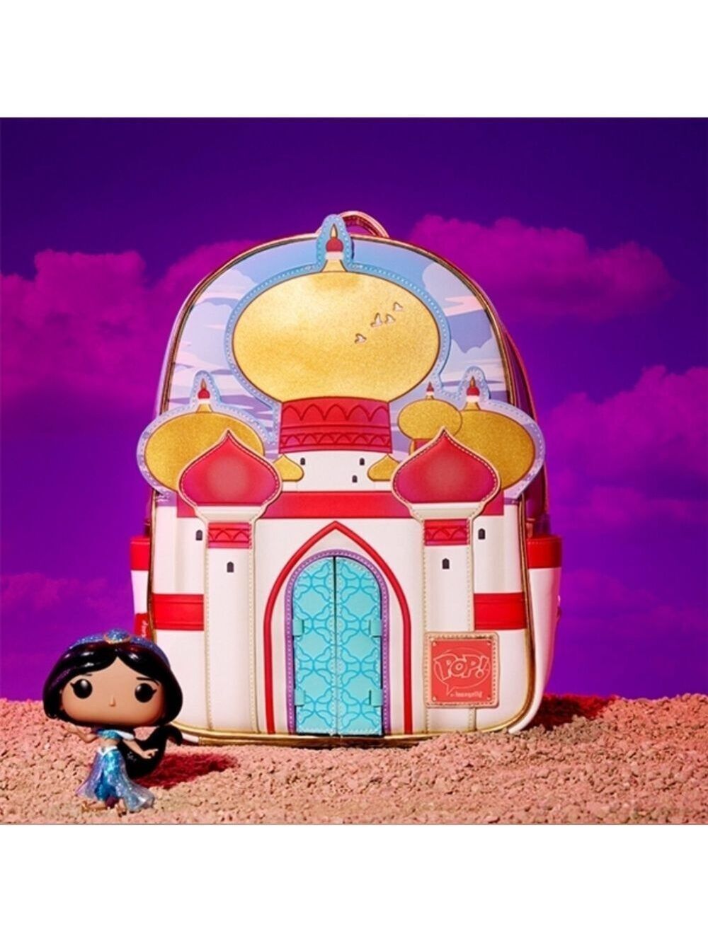 Loungefly Disney Aladdin LE Backpack and Jasmine Pop!